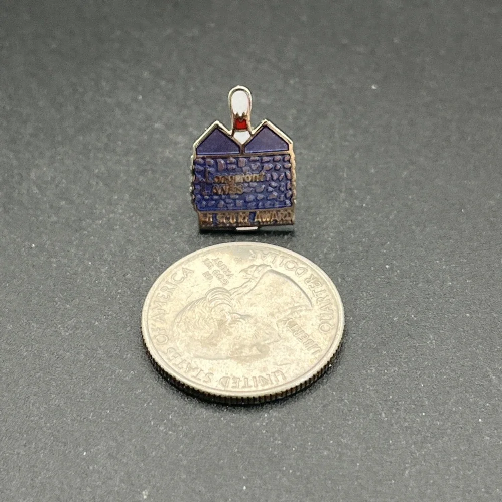 Bowling Longmont Lanes Hi Score‎ Award Lapel Hat Pin
